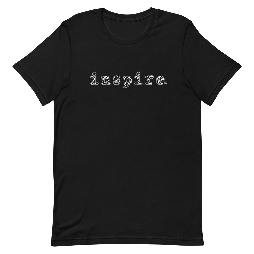 inspire Zebra Print Short-Sleeve Unisex T-Shirt