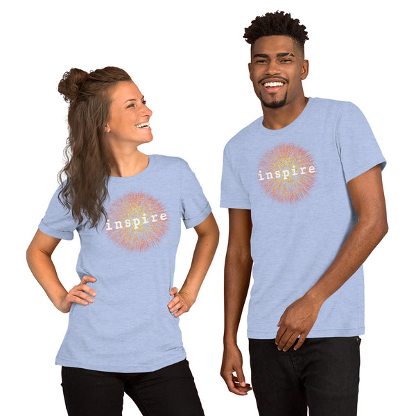 inspire Firework Short-Sleeve Unisex T-Shirt