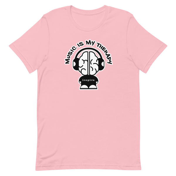 inspire Music Is My Therapy Short-Sleeve Unisex T-Shirt