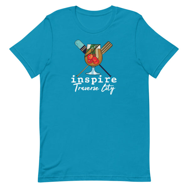 inspire Traverse City Michigan Short-Sleeve Unisex T-Shirt