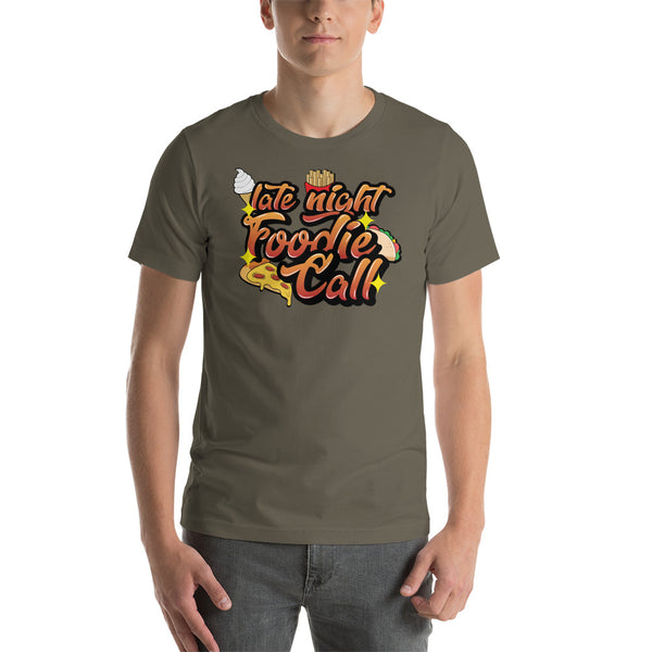 Late Night Foodie Call Unisex t-shirt