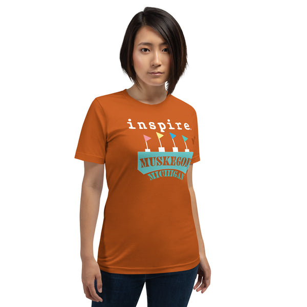 inspire Muskegon Unisex t-shirt