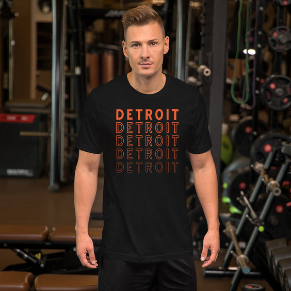 Detroit Fade Short-Sleeve Unisex T-Shirt