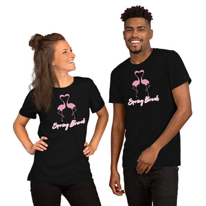 Flamingos In Love Short-Sleeve Unisex T-Shirt