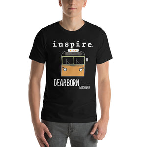 inspire Dearborn Bus Unisex t-shirt