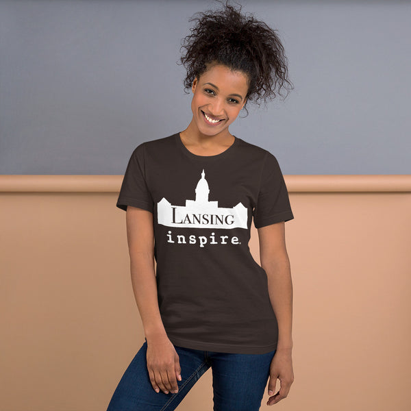 inspire Lansing Unisex t-shirt