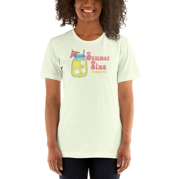 inspire Lemonade Summertime Unisex t-shirt