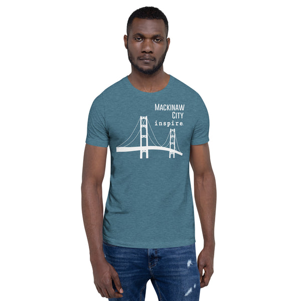 inspire Mackinaw City Unisex t-shirt