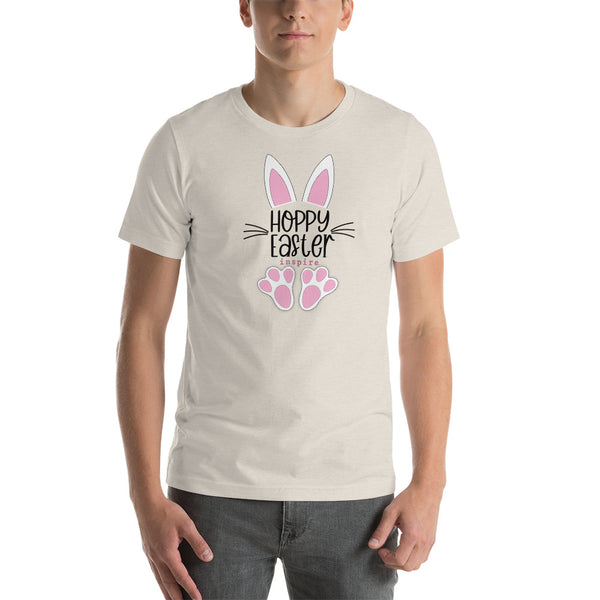 inspire Hoppy Easter Short-Sleeve Unisex T-Shirt