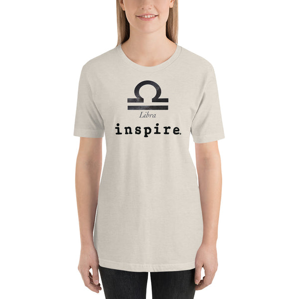 inspire Libra Zodiac Unisex t-shirt