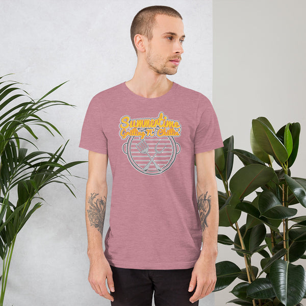 Grill and Chill Short-Sleeve Unisex T-Shirt