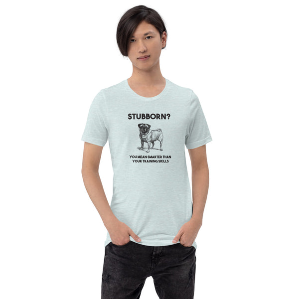 Pug Dog Training Short-Sleeve Unisex T-Shirt