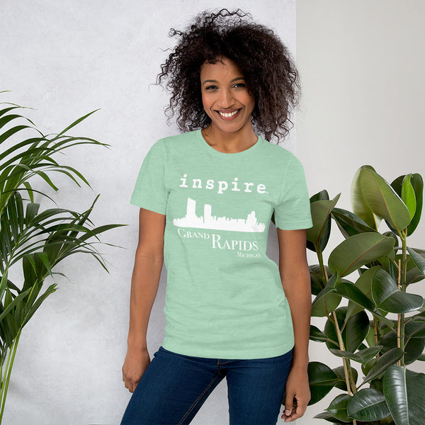 inspire Grand Rapids Skyline Unisex t-shirt