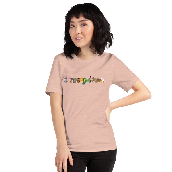 inspire Zoo Unisex t-shirt