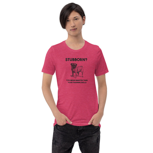Pug Dog Training Short-Sleeve Unisex T-Shirt