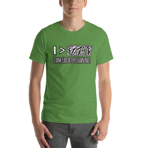 I Am Greater Than NET Short-Sleeve Unisex T-Shirt