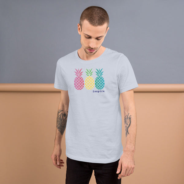 inspire Pineapple Unisex t-shirt