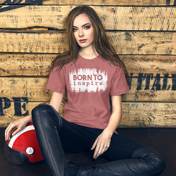 Born to inspire Grunge Short-Sleeve Unisex T-Shirt