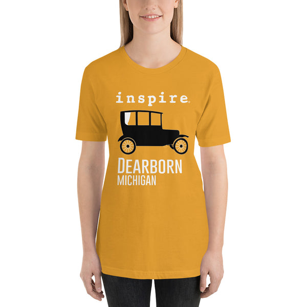 inspire Dearborn Car Unisex t-shirt