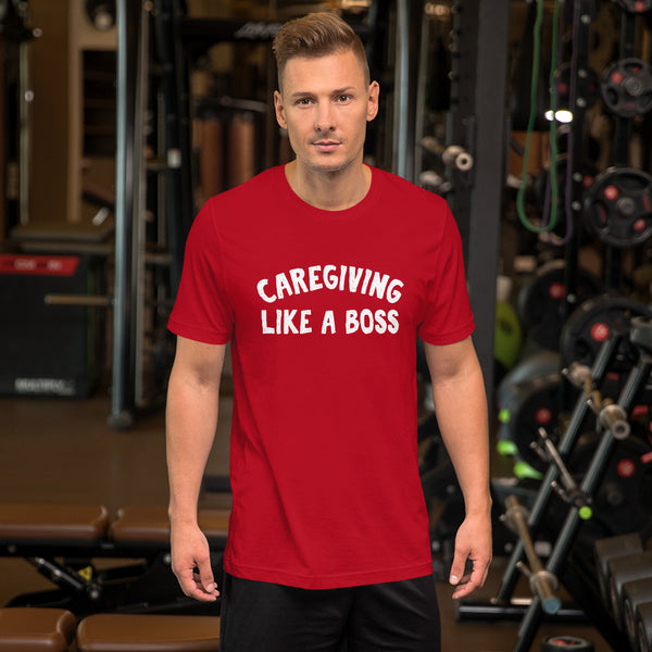 Caregiving Like a Boss Short-Sleeve Unisex T-Shirt
