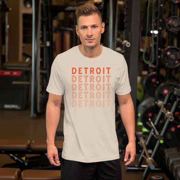Detroit Fade Short-Sleeve Unisex T-Shirt