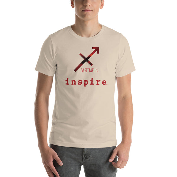 inspire Sagittarius Zodiac Unisex t-shirt