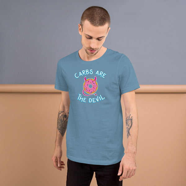 Carbs Are The Devil Short-Sleeve Unisex T-Shirt
