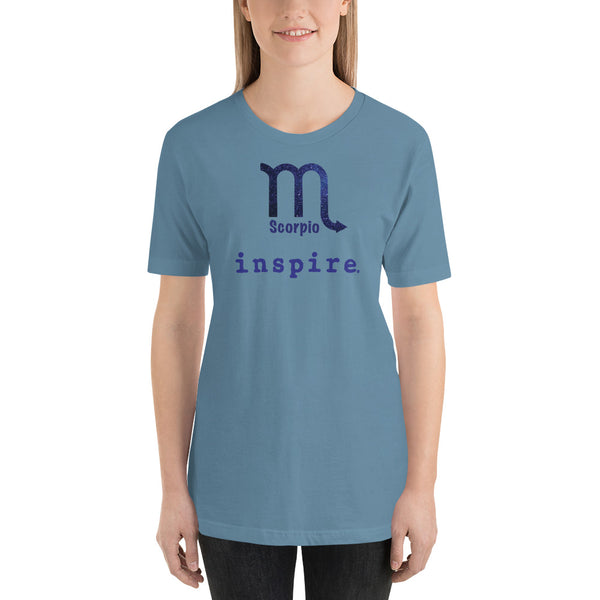 inspire Scorpio Zodiac Unisex t-shirt