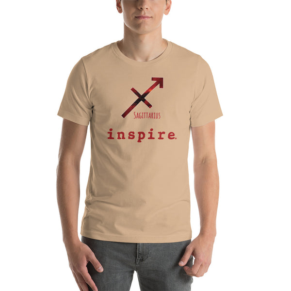 inspire Sagittarius Zodiac Unisex t-shirt