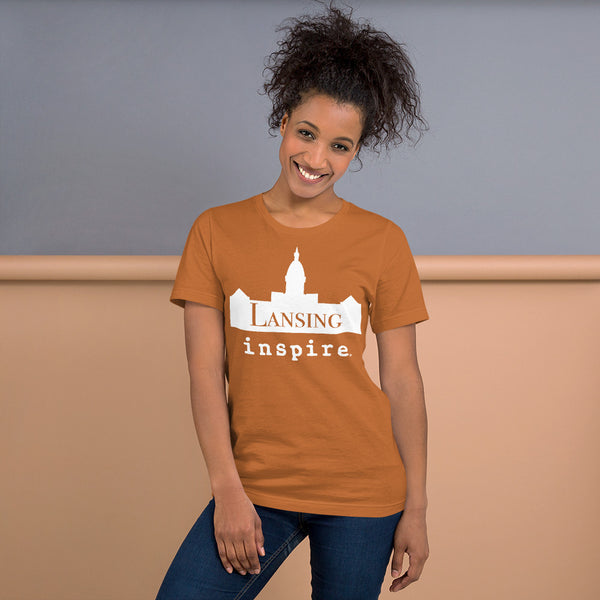inspire Lansing Unisex t-shirt