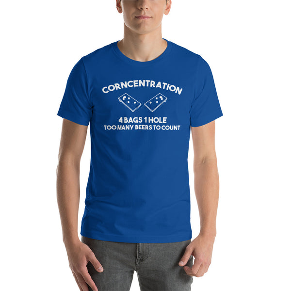 Corncentration Short-Sleeve Unisex T-Shirt