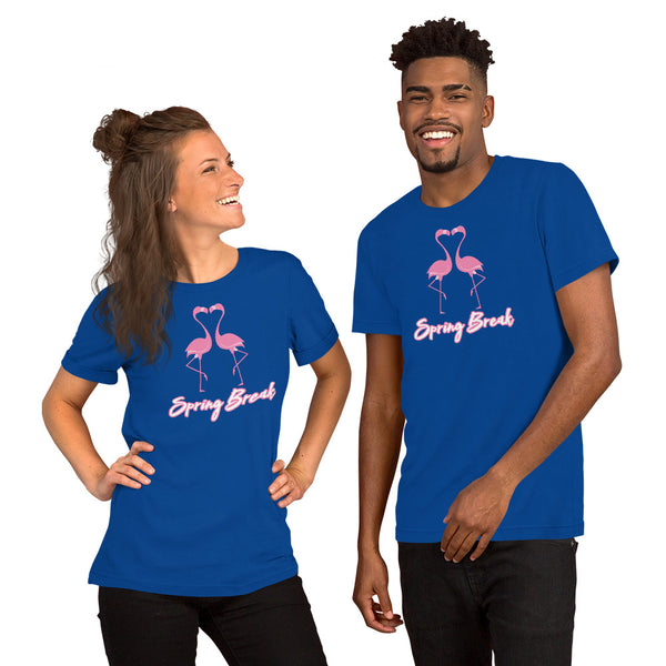 Flamingos In Love Short-Sleeve Unisex T-Shirt