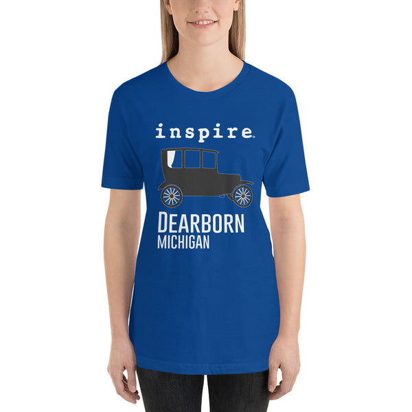 inspire Dearborn Car Unisex t-shirt