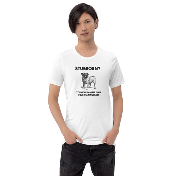 Pug Dog Training Short-Sleeve Unisex T-Shirt