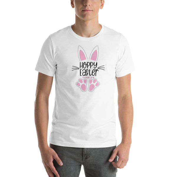 inspire Hoppy Easter Short-Sleeve Unisex T-Shirt