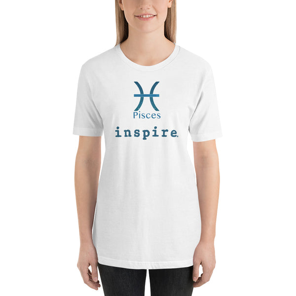 inspire Pisces Zodiac Unisex t-shirt