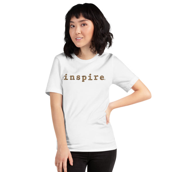 inspire Cheetah Print Unisex t-shirt