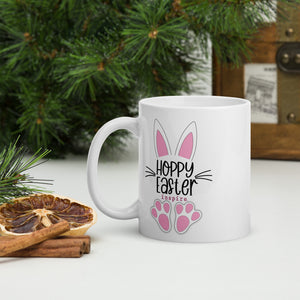 inspire Hoppy Easter White glossy mug