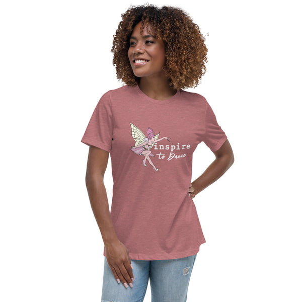 inspire To Dance Fairy Women's Relaxed T-Shirt