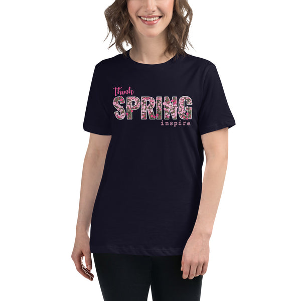 inspire Think Spring Women's Relaxed T-Shirt