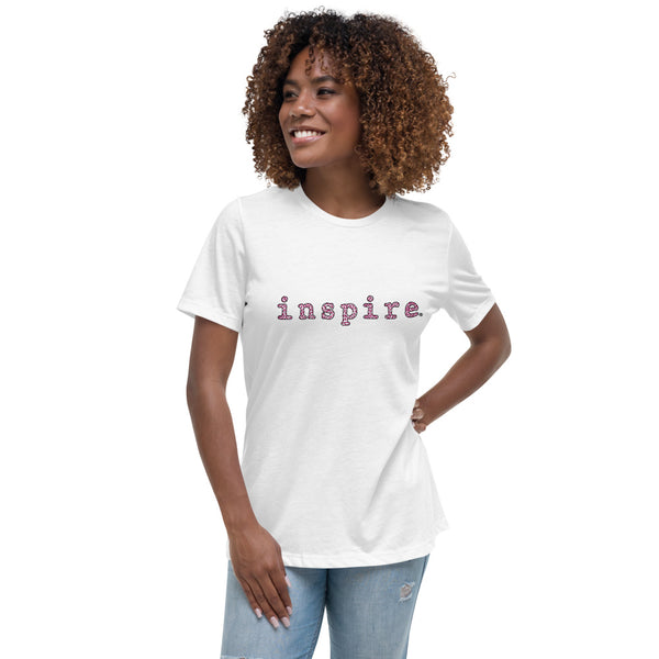 inspire Breast Cancer Awareness Women's Relaxed T-Shirt