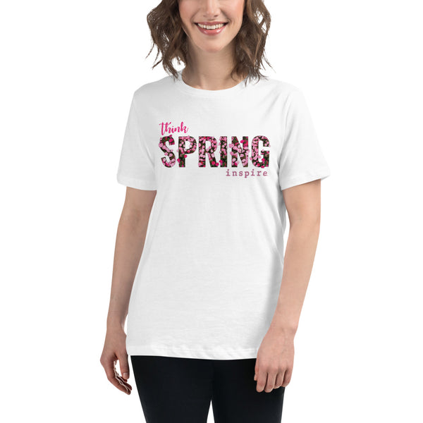 inspire Think Spring Women's Relaxed T-Shirt